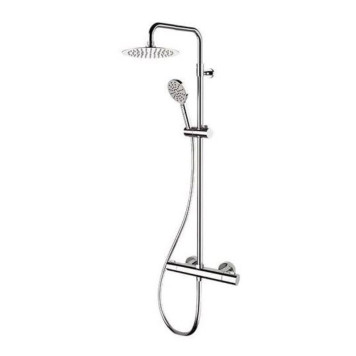 Душевая система Remer Elegance верх. душ 25 см с термостатическим смесителем для душа хром-1