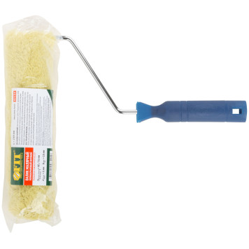 Валик полиакриловый нитяной, диаметр 40/76 мм, ворс 18 мм, бюгель 6 мм, зеленый, 230 мм-2