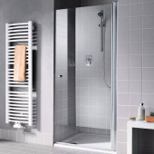 KERMI Atea 1TR Душевая дверь 47х220см., серебро, стекло зеркальное. AT 1TR 470x2200VAK+зеркал