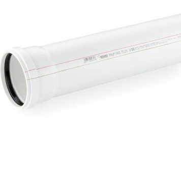 Труба, RAUPIANO, Ø-50, длина, мм-1500, PP (полипропилен) (аналог 120144-400, 11201441005, 11201441200)