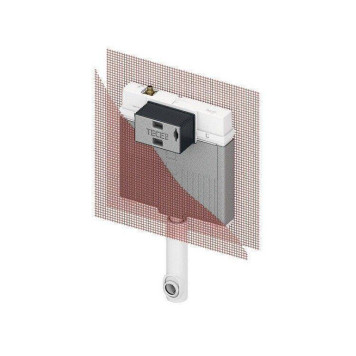 Смывной бачок, TECE, TECEbox, Octa II, для напольного унитаза, 440-80-1075 (старый 9370007)