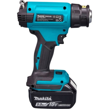 Фен строительный аккумуляторный Makita DHG181RT1J-2