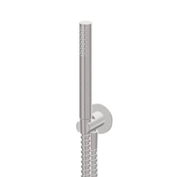 Newform X-STEEL 316 Ручной душ, кронштейн-уголок 1/2, шланг: 150 см, цвет: INOX. 69645X.50.050