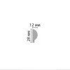 Молдинг гладкий DECOMASTER 97101F гибкий (30*12*2400мм)