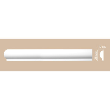 Молдинг гладкий DECOMASTER 97101F гибкий (30*12*2400мм)-4
