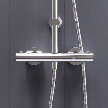 D0710400 Душевая система с термостатом-3