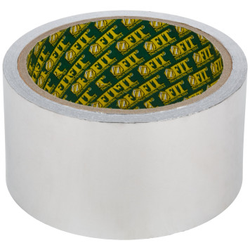 Лента алюминиевая клейкая, 50 мм х 10 м