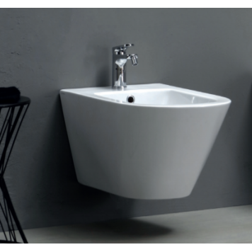 AZZURRA FORMA Биде подвесное 54х37х30,5см , с 1 отв под смеситель, цвет: белый-1