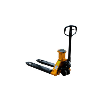 Тележка гидравлическая 2500 кг 1150 мм XILIN BFC25 с весами (полиуретановые колеса)-1