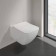 VilleroyBoch Venticello Унитаз подвесной 375*560*330, безободковый, в комплекте сиденье SlimSeat Line, микролифт, цвет альпийский белый. 4611RL01