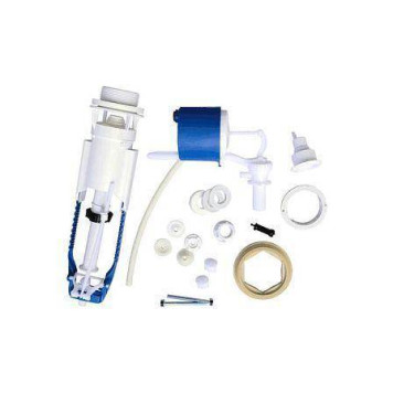 Арматура д/бачка набор 1/2 б/под бел кноп 1реж универ Уклад А 105.56.14.0