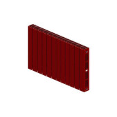 Rifar SUPReMO 500 12 секций, боковое подключение (бордо)