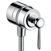 AX 16 883 000 Montreux Fixfit Шланговое подсоединение с рег. напора воды, с обр. клап, ½  16883000