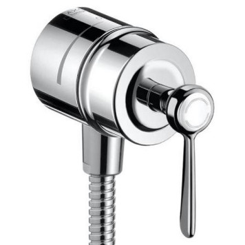 AX 16 883 000 Montreux Fixfit Шланговое подсоединение с рег. напора воды, с обр. клап, ½ 16883000