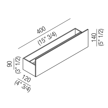 Agape Sen Полотенцедержатель, 40см, подвесной, цвет: черный-1