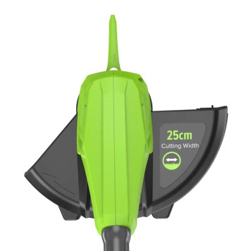 Триммер аккумуляторный Greenworks G24LT251 (АКБ 2Ач и ЗУ)-4