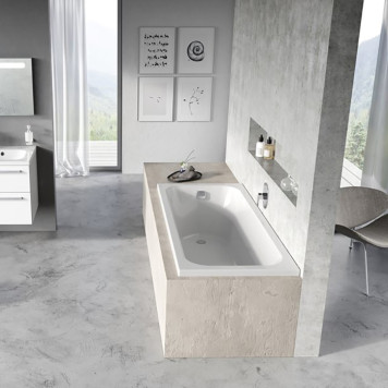 Ravak Chrome Ванна 180х80см, встраиваемая, цвет: белый. CE21000000-6