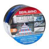 Фиксирующая лента, 100х10000мм, Sealband, цвет: алюминий