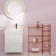 Laufen Kartell Стакан 7х7х12см., настольный, пластик, цвет: пудровый розовый. 3.8233.0.093.000.1