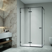 Душевой уголок с распашной дверью на петлях - RGW SV-040B 1200x1000