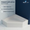 Душевой поддон трапеция RGW BT/CL-S 800x800