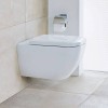 Duravit Happy D.2 Унитаз 54х36.5см., подвесной, безободковый, с креплением, цвет: белый