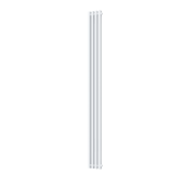 Радиатор КЗТО Quadrum NEO 50 V 1750-4 RAL1T104S9016 (белый муар) QUDN50V17504RAL1T104S9016