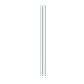 Радиатор КЗТО Quadrum NEO 50 V 1750-4 RAL1T104S9016 (белый муар) QUDN50V17504RAL1T104S9016