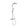 Hansgrohe Crometta E 240 SHP Душевая система 103см, с верхним душем 240х240мм., ручным дешем и термостатическим смесителем, цвет: хром