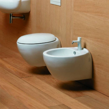 Azzurra Clas+ Сиденье для унитаза 56см, микролифт, цвет: белый/хром-1