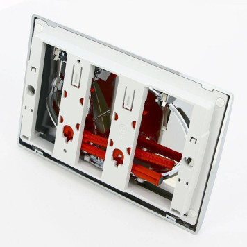 Кнопка смыва Alcaplast M71 пластик xром-2