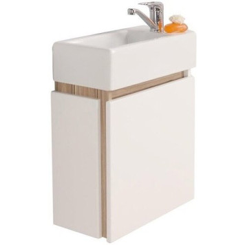 1A1728K1EK49L Набор: 1A172801EK49L Тумба-умывальник подв Эклипс М эбони св лев/ 1WH301972 Раковина Эрис 1A1728K1EK49L