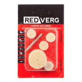 Набор насадок полировальных REDVERG (6 шт+держатель) (830422) Набор насадок полировальных REDVERG (6 шт+держатель) (830422)