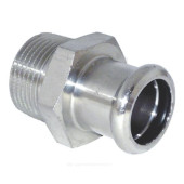 Муфта нерж AISI316L Дн35х1 1/2  Ру16 пресс/НР Inoxpres RM 187112035