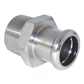 Муфта нерж AISI316L Дн35х1 1/2 Ру16 пресс/НР Inoxpres RM 187112035