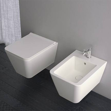 Globo Incantho Биде подвесное 35х48 см, с 1 отв., цвет: белый. FI012BI, INS10.BI-1