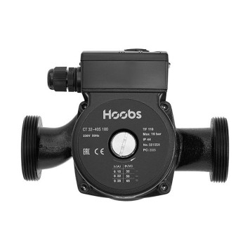 Насос циркуляционный Hoobs CT 32-40S 180мм 65Вт 1х220В 50Гц (с гайками). 08105H