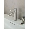 Смеситель для раковины GROHE Essence New S-Size II с донным клапаном, суперсталь