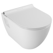 SM46SL Smart унитаз подвесной, безободковый, с тонким сиденьем с микролифтом, Serel SM46SL