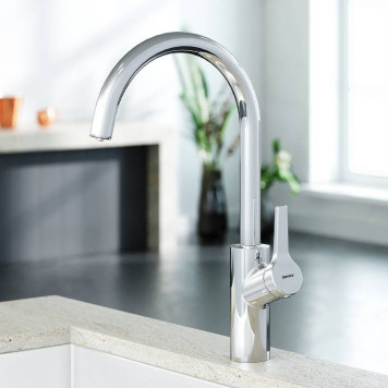 310721000 Смеситель для кухни, с каналом для питьевой воды-1