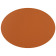 ADJ Плейсмат 47.5x35см., овальный, натуральная кожа, цвет: коньяк/бордо