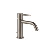 Gessi Emporio Via tortona Смеситель для раковины, на 1 отв, с донным клапаном, цвет: Finox Brushed Nickel