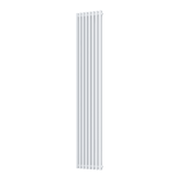 Радиатор КЗТО Quadrum NEO 50 V 1750-8 RAL1T104S9016 (белый муар) QUDN50V17508RAL1T104S9016