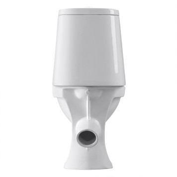 1P2054S0000BF Унитаз-компакт Прайм белый, сидение полипропилен (арт. 188012S0020B0), кос вып 1.P205.4.S00.00B.F