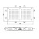Almar Temptation Встраиваемый верхний душ 380х700 мм, 1 тип струи, цвет: High Brass Brushed PVD. E044088.HB