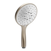 Gessi Emporio shower Ручной душ, с 3 режимами струи с защитой отизвесткового налёта с белым диском, цвет: Finox. 14376#149