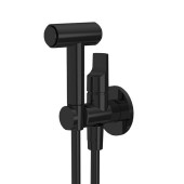 Fima Carlo Frattini Collettivitagrave; Гигиенический душ, настенный, со шлангом 120см., цвет: черный матовый. F3070,  F2320/4NS