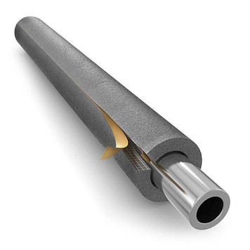 Трубки теплоизоляционные самоклеющиеся 2 метра Energoflex Super SK ROLS ISOMARKET внутренний диаметр изоляции 22мм толщина 9мм-1