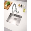 Смеситель для кухни GROHE Eurocube профессиональный, суперсталь (31395DC0).