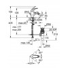 Смеситель GROHE BauCurve для биде с донным клапаном, хром (32849000)